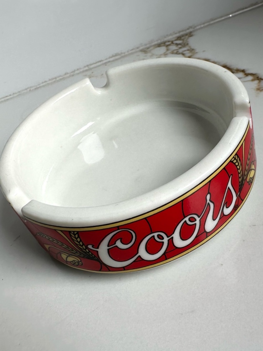 Vintage Coors Light ashtray